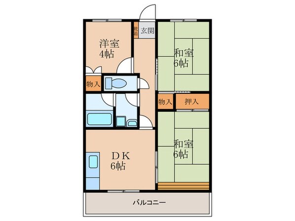 マルティコーポの物件間取画像